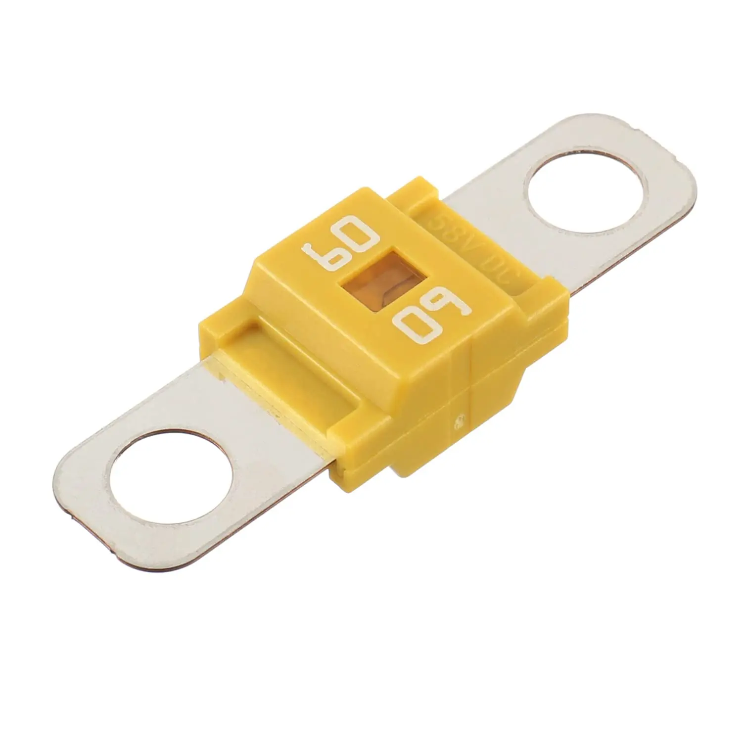 Be In Your Mind 5Pcs 200A 58V Mega High Current Car Fuses Bolt-on Design Copper Alloy Car Safety For Cars Trucks Construction Vehicles Agricultural Machinery Buses And Caravans