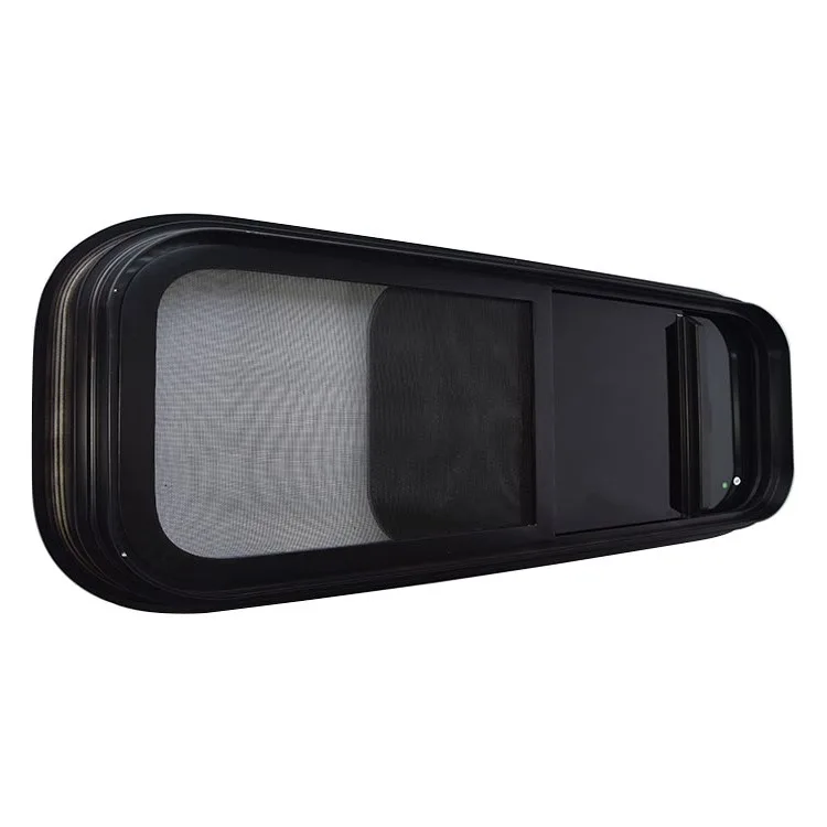 TONGFA Single Side Custom Size Sliding caravan Rv Side Tempered Glass Window