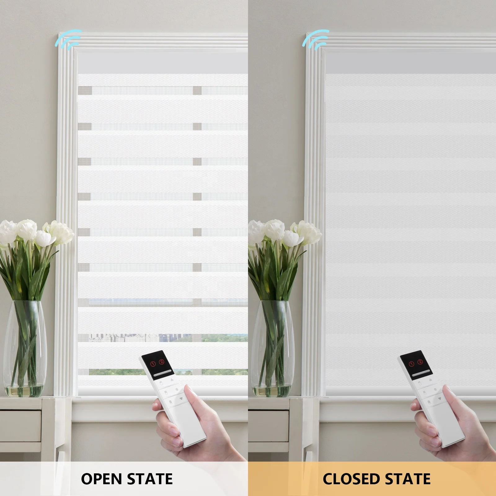 zebra Curtain Wand Control Motor Electric zebra Blind Motorized Electric Blinds for Window Motor  zebra Shades Wifi Persianas