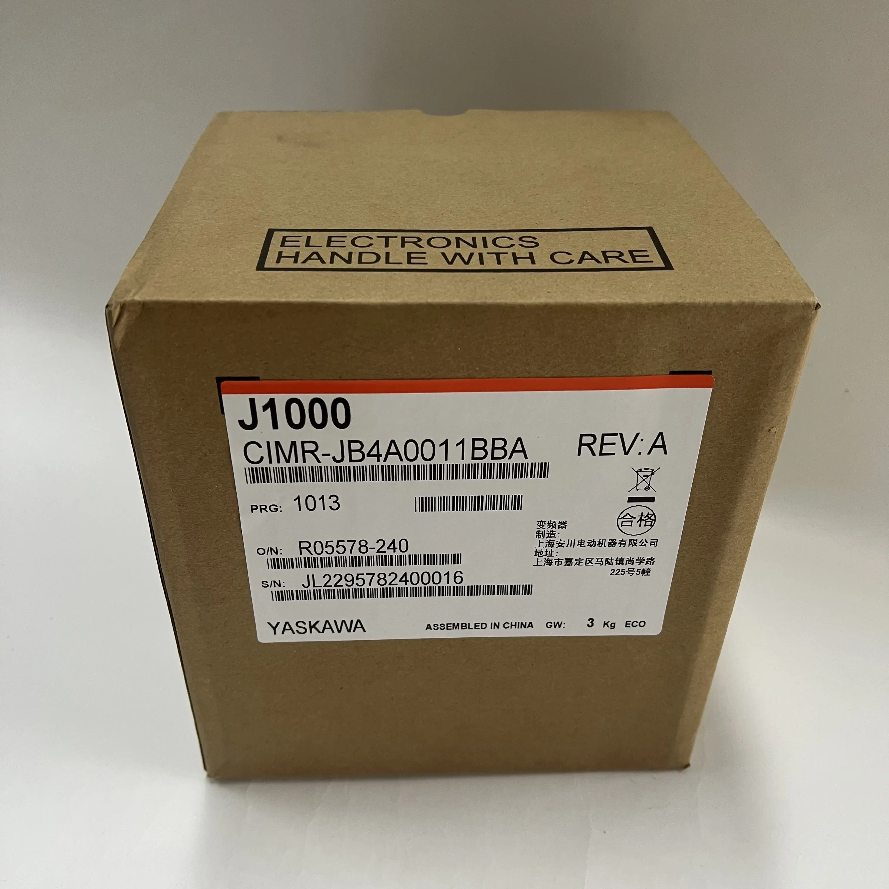 Yaskawa AC Drive CIMR-JB4A0011BBA