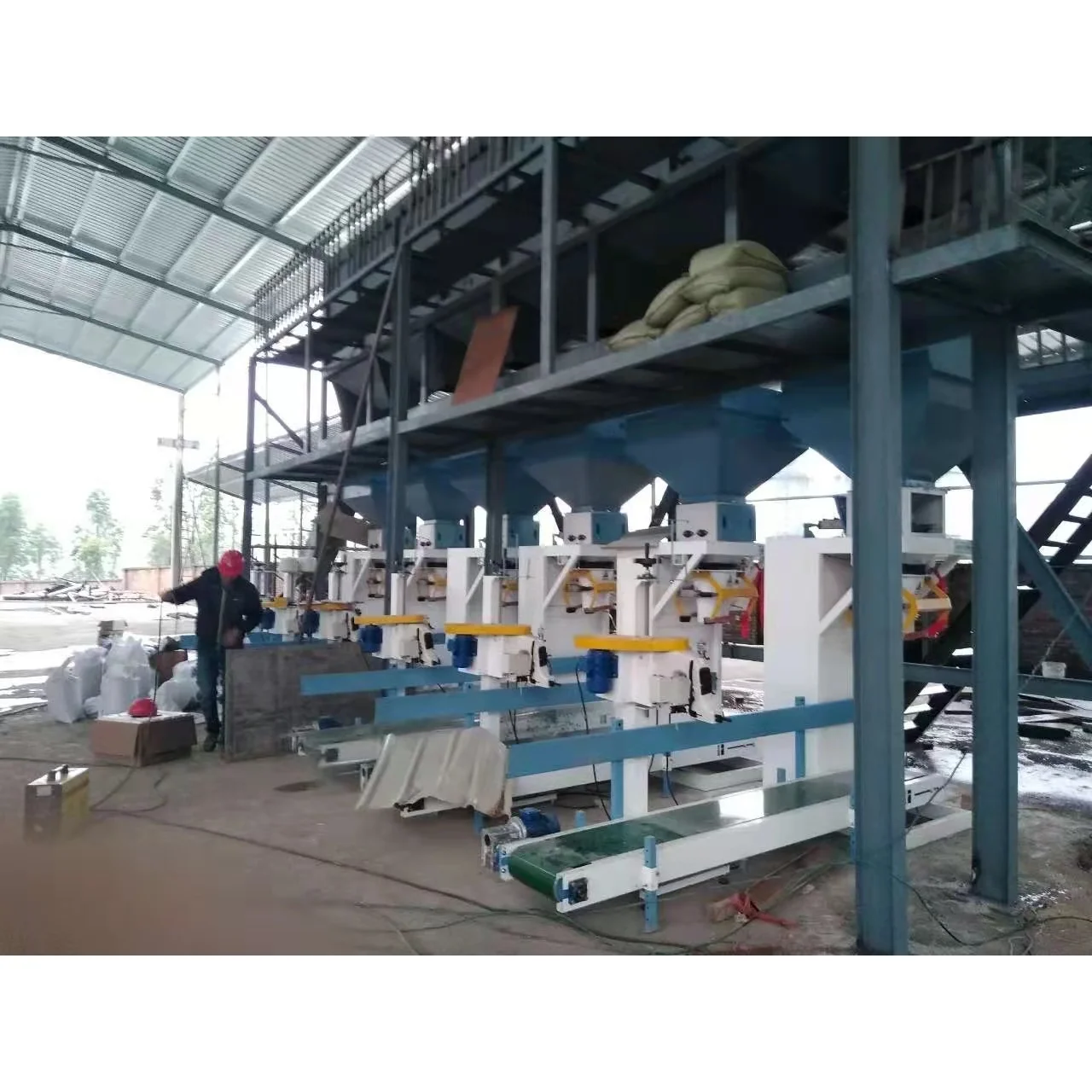 Automated Rice Bulk Robotic Arm Integrated Rice Packer 25kg CE Certified Fully Automated ...