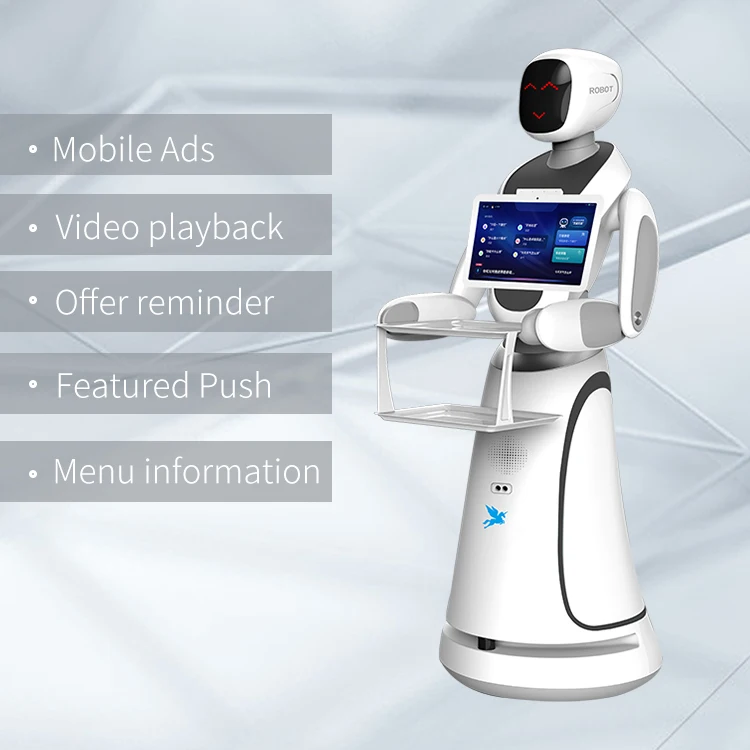 Best Quality Humanoid Service Automatic Robot Waiter