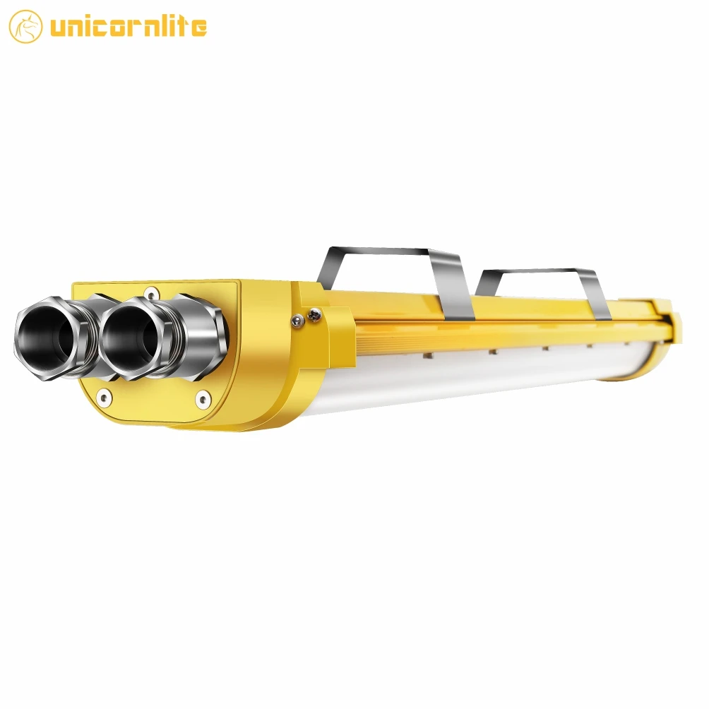 
led explosion proof lighting fixture120cm 40w 80w replace explosion-proof fluorescent light 