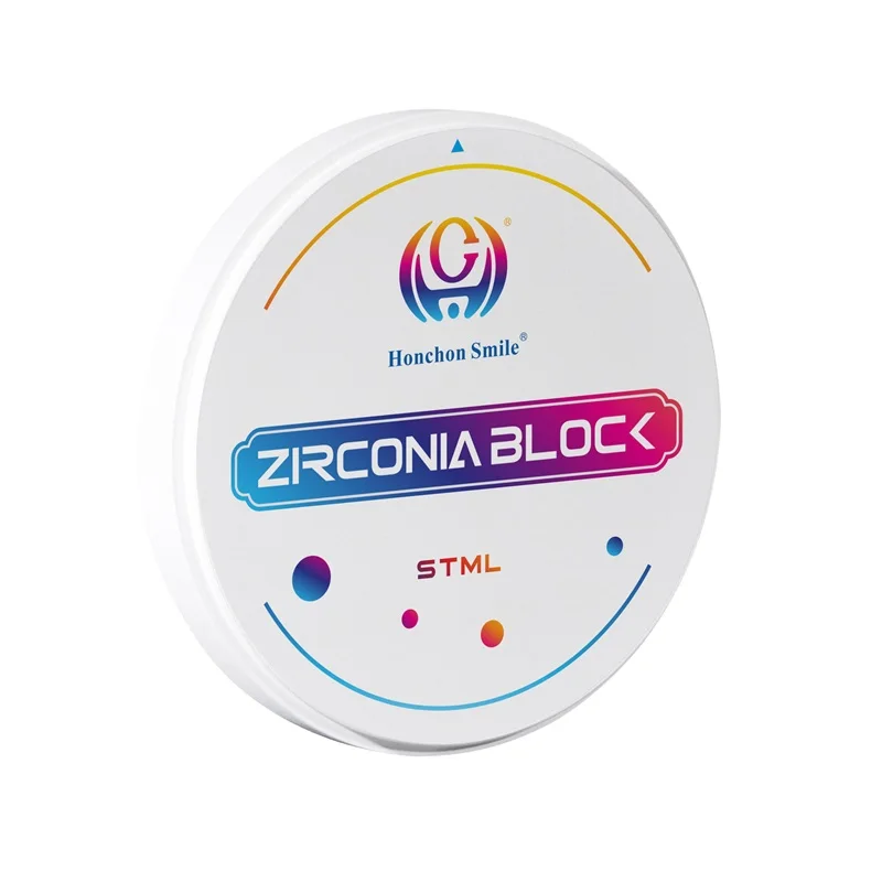STML Dental Lab Material Multilayer Zirconia Blocks Price Manufacturing Supplier for Cadcam Ceramics Dental Zirconia Disc