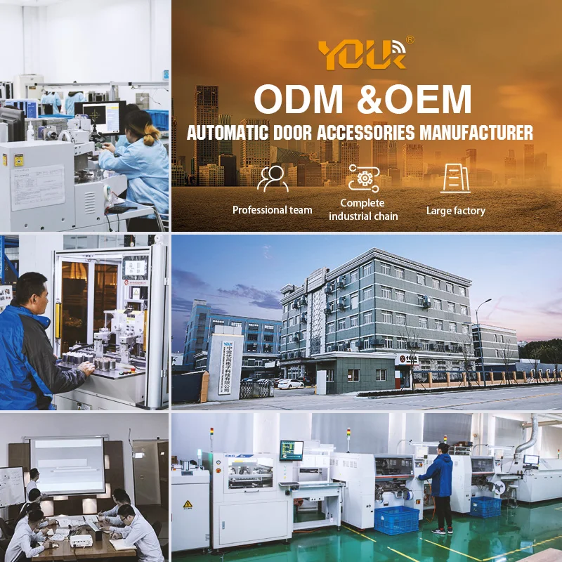 (YSD100F)Yoursensor Automatic Sliding Door Machine Motion Sensor Automatic Door with DC 55W Motor