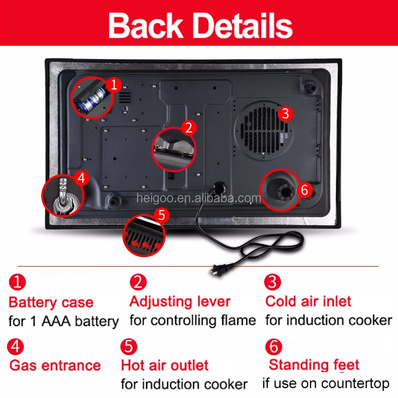 gas induction cooking stoves