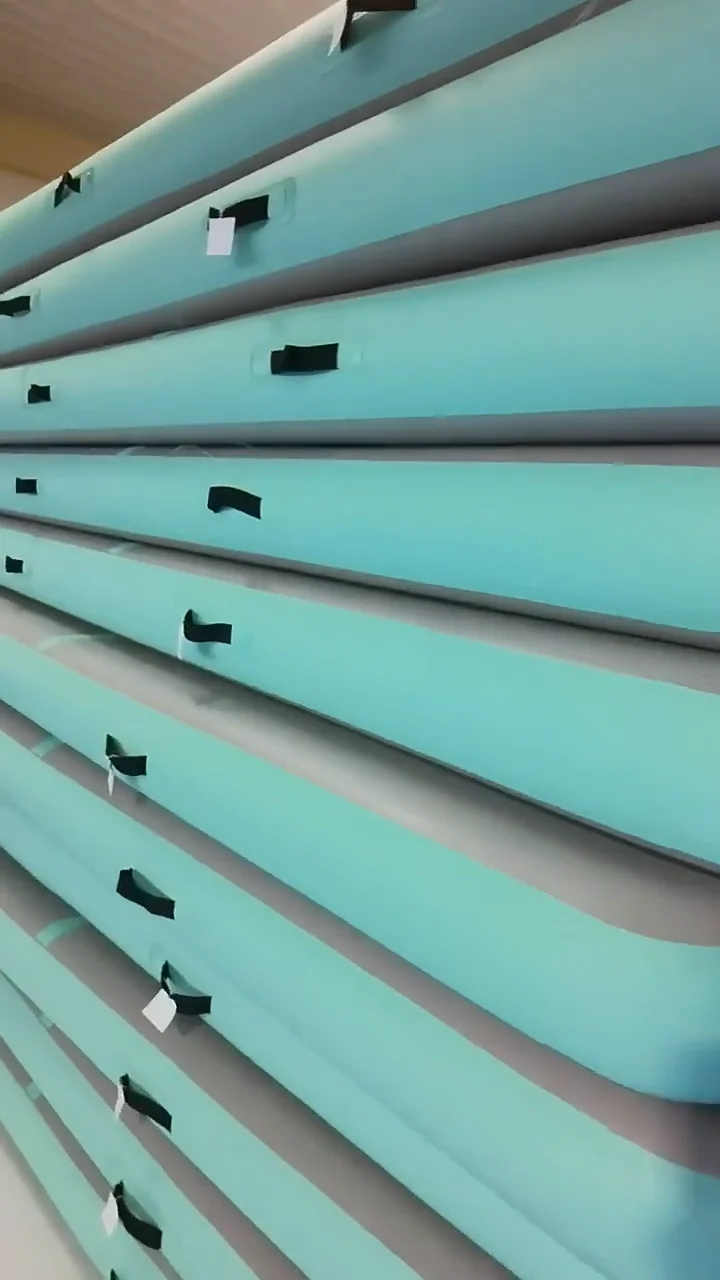 Hot Sale Outdoor Rainbow Gym Mat Inflatable Air Track For Gymnastics