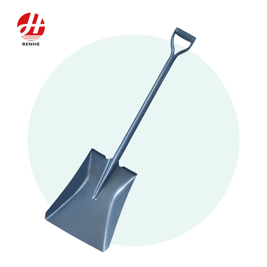 HOT SALE Metal Handle Carbon Steel square Shovel for Camping  Garden Construction with  D Handle