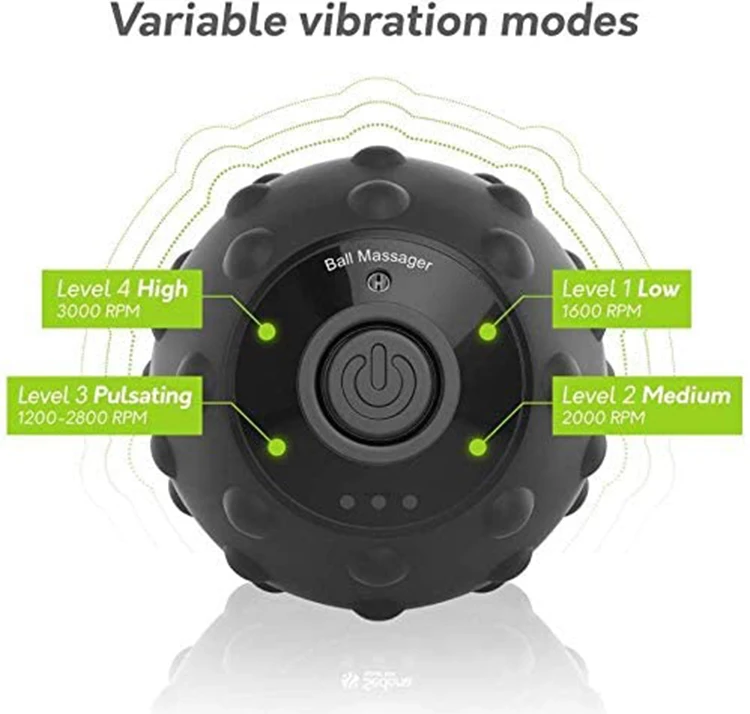 sonic vibration facial massager Booster Peanut Massage Ball For Muscle Relax – Boosterfit