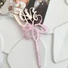 LOVE Flower Glitter Pink Rose Gold