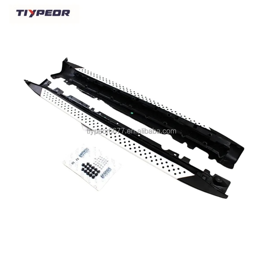 product side step running boards alloy foot pedal for bmw x5 2007  2013 e70 suv exterior accessories aluminum nerf bar steps-4