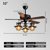 3*E27 base 52 inches