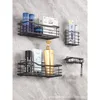 Four-piece toothpaste holder