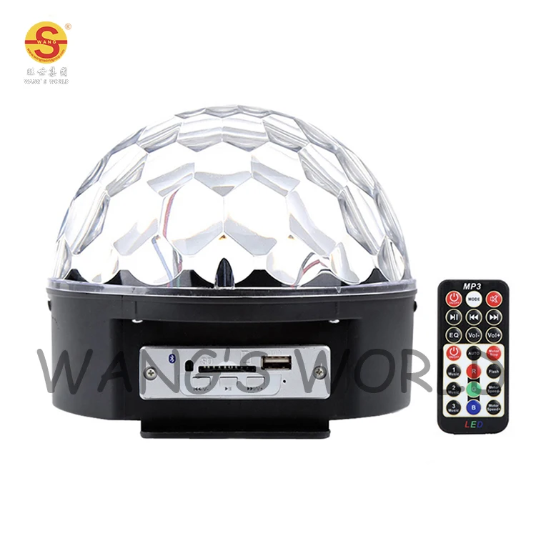 USB for  Mobile Phone Controlled LED Disco Ball Lights Party Stage Magic Ball Light Disco
