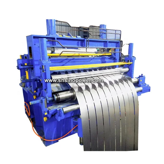 Steel Rolled Coil Leveling Slitter Recoiler Complete Simple Slitter Line for Sale in Uzbekistan