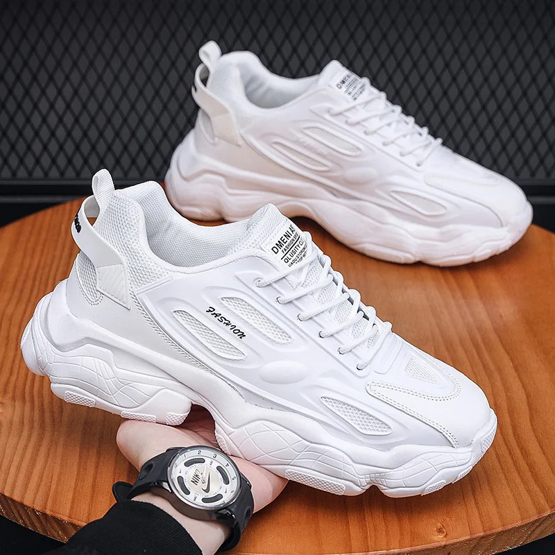 2024 Spring New Running height increase sports leisure running chunky shoes for men
