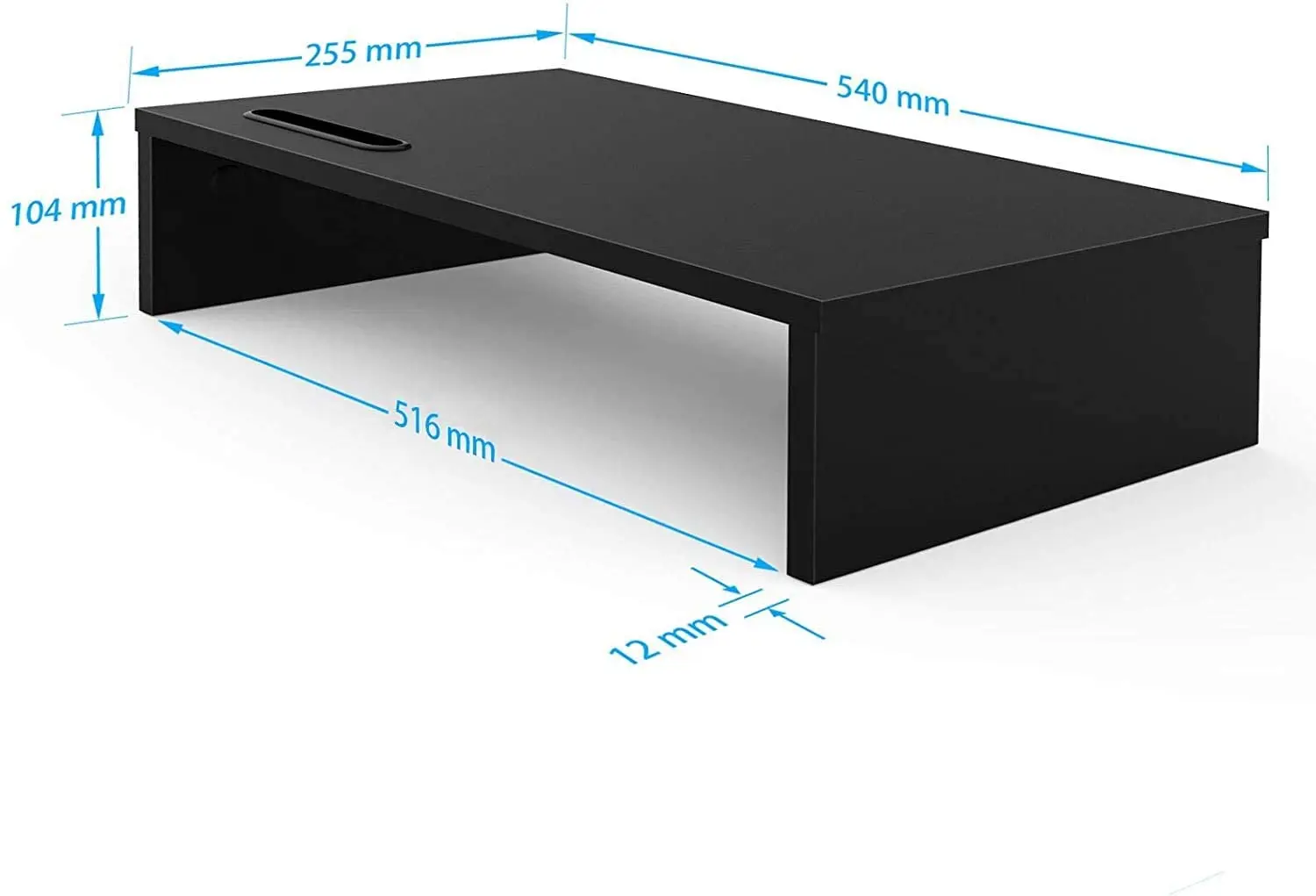 monitor di legno stand riser monitor del computer mensola per la scrivania  con piattaforma robusta e organizzatore di stoccaggio del computer  portatile da tavolo