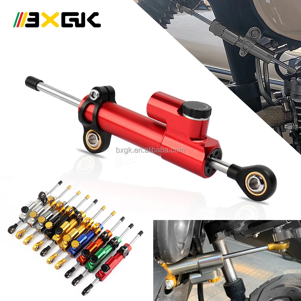 Motorcycle Steering Damper Stabilizer Safety Control For
