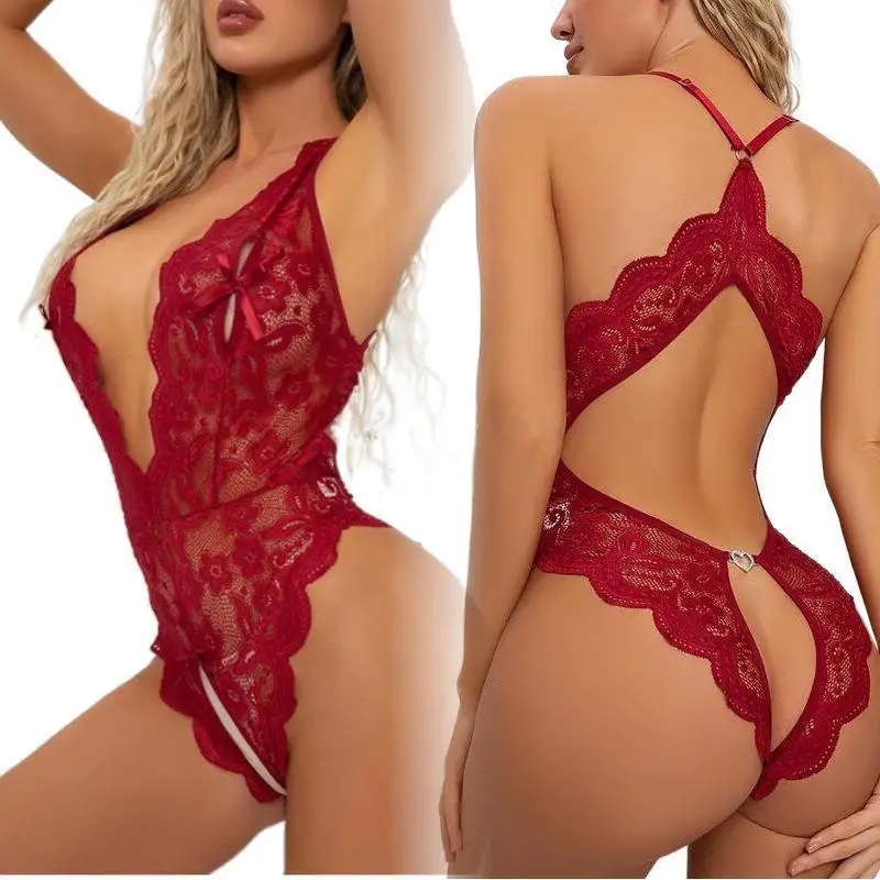 Lingerie Très Sexy Adulte 18+ Ensemble Lingerie Chaude Entre Ouvert Costumes Combinaisons Bodys Lingerie Sans Entrejambe