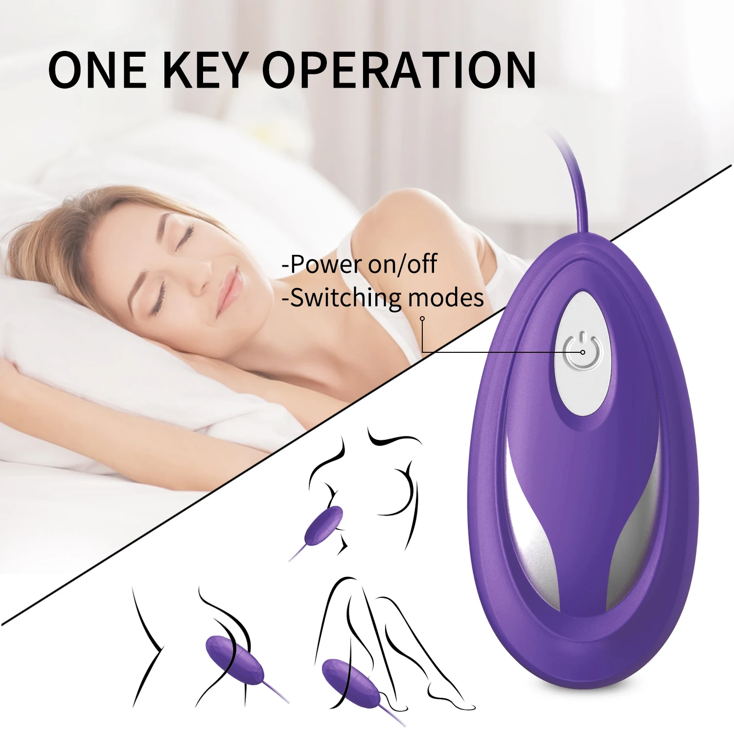 New Pleasure Woman Adult Products Remote Controlled G Spot Mini Bullet Panty Love Egg Vibrator Sex Toys