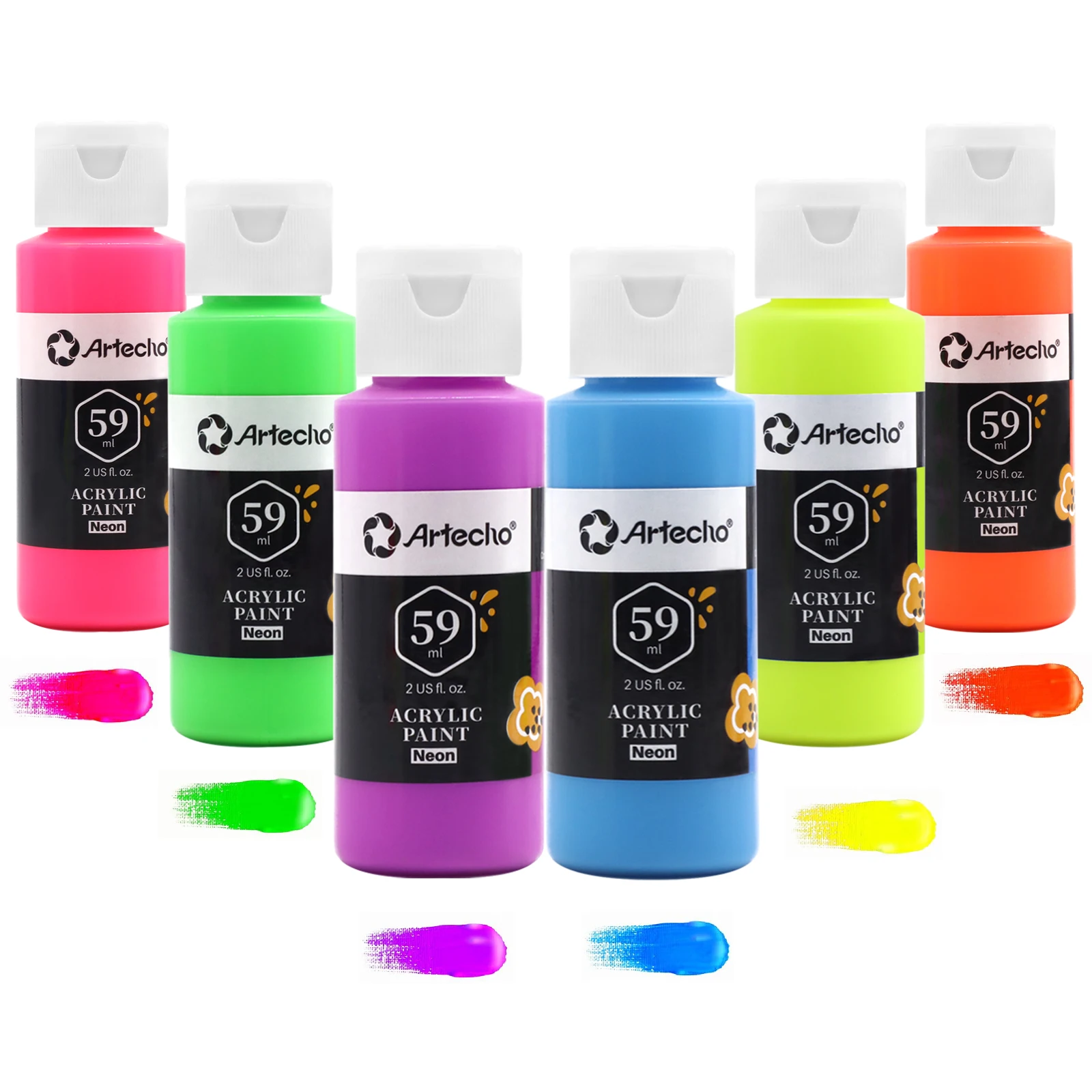 絵の具　各種　まとめ売り Amazon | らくがキット白地用 布用絵の具くらカラー金銀入14色