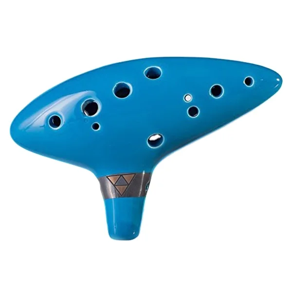 Wholesale Light Bule 12 Holes Ceramic Musical Ocarina Flute - Buy ...