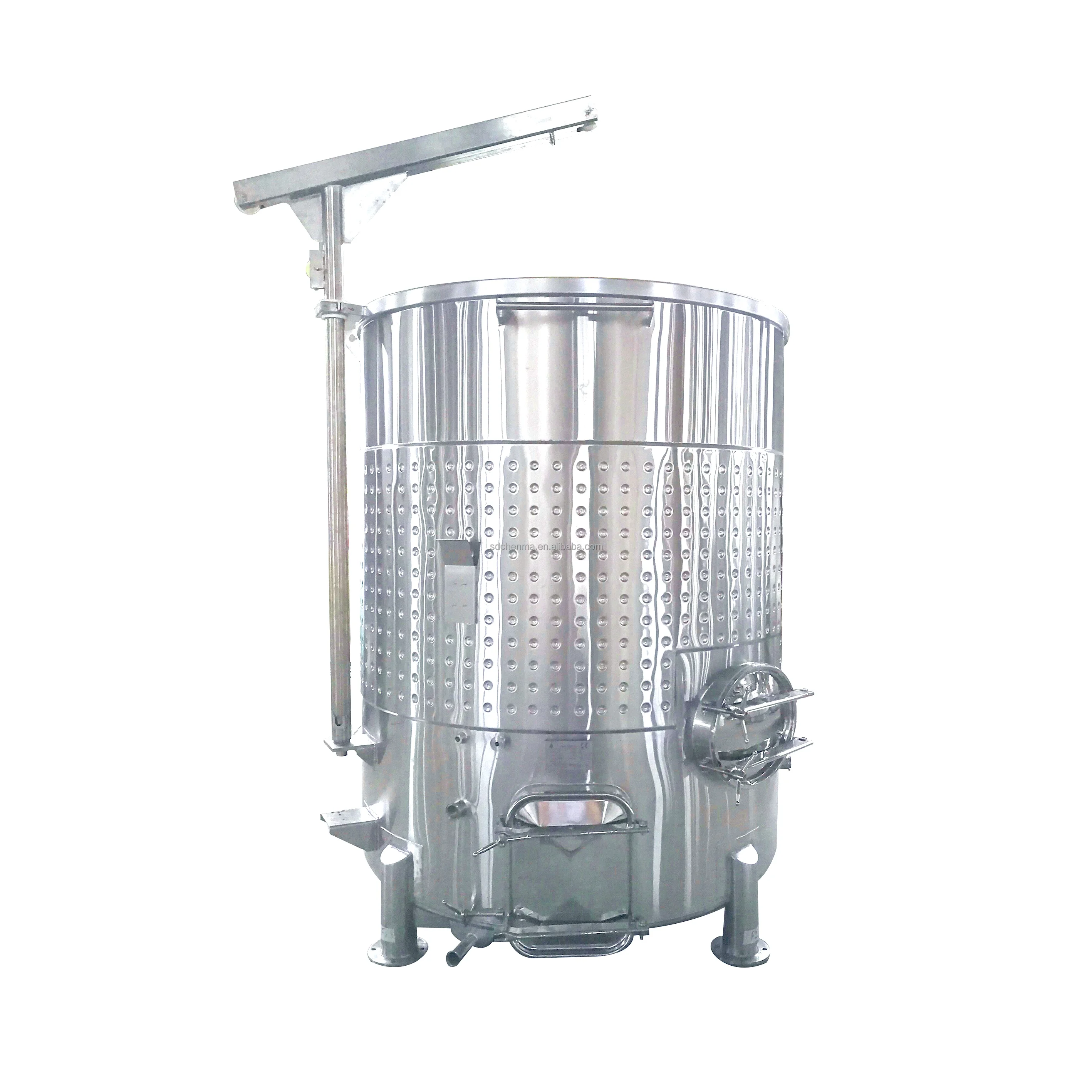 High Quality 2000L Open Top Fermenting Vessels Tank 20HL Variable Capacity tank with Floating sealed Lid
