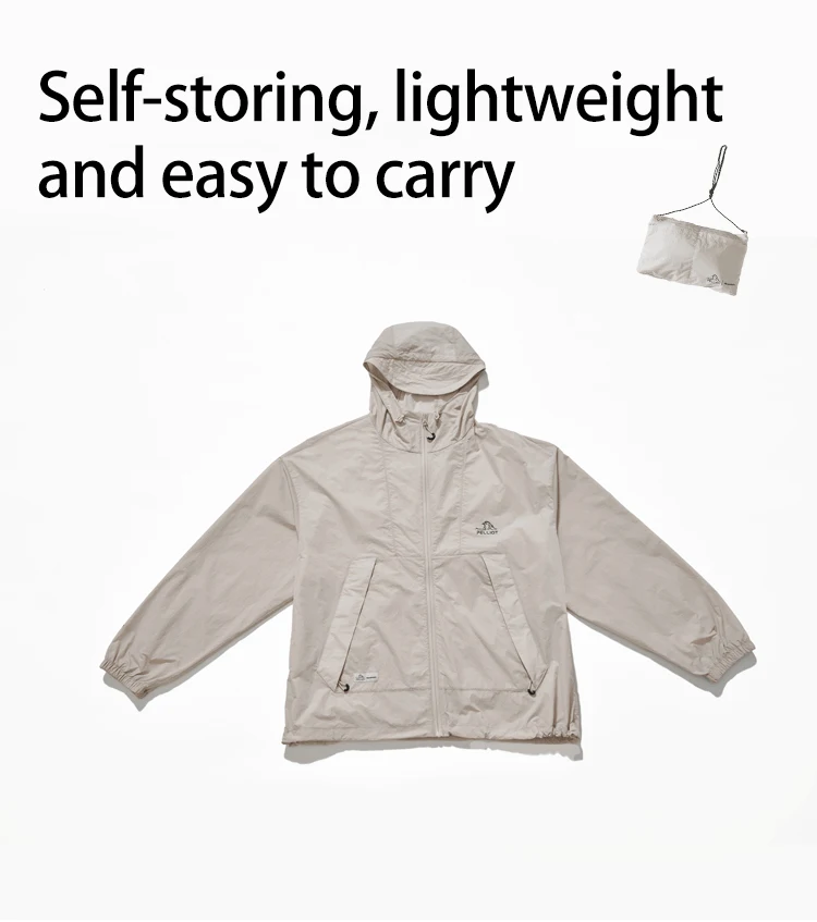 PELLIOT Outdoor Sun protection Breathable UV protection UPF50+ Sports Summer Sunproof Fishing Shirts Coats