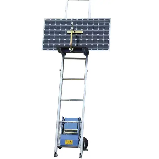 Alum Ladder Elevator Multi-Function Basket Lift Electric Scaffold Lift Hoist Lift for Material Handling