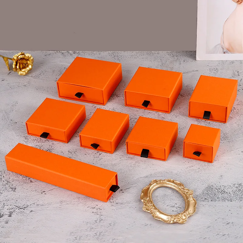 Custom Jewelry Boxes With Logo Packaging Woman Gift Ring Boxes Can Be