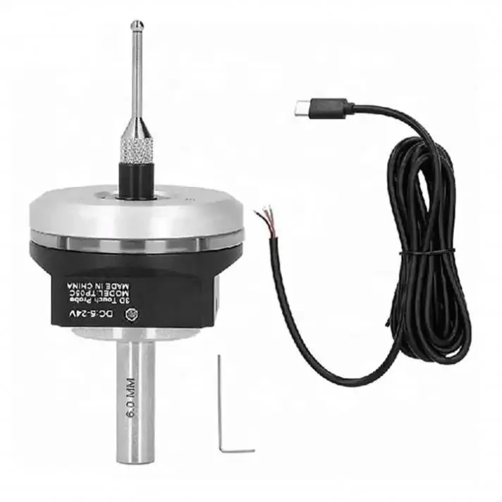 V6 Model 6 3D Touch Probe Desktop CNC Touch Probe Edge Finder Compatible With MACH3 and GRBL