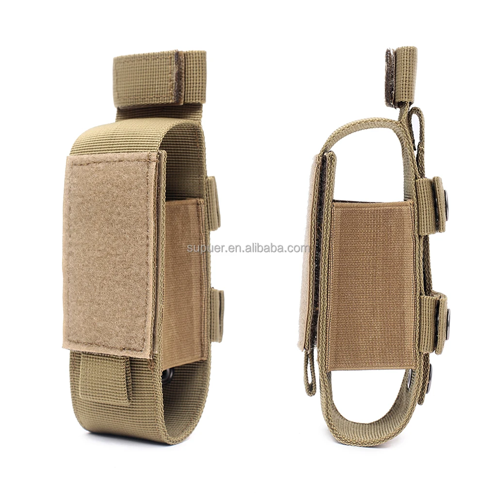 Tactical Edc Tourniquet Molle Pouch Outdoor Camping Knife Flashlight