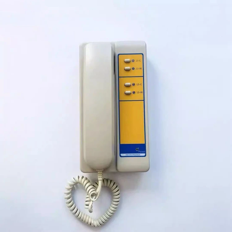Modern Steel Intercom Phone Parts Office Monitoring 57609842 57627910 for Residential Elevator in Apartments