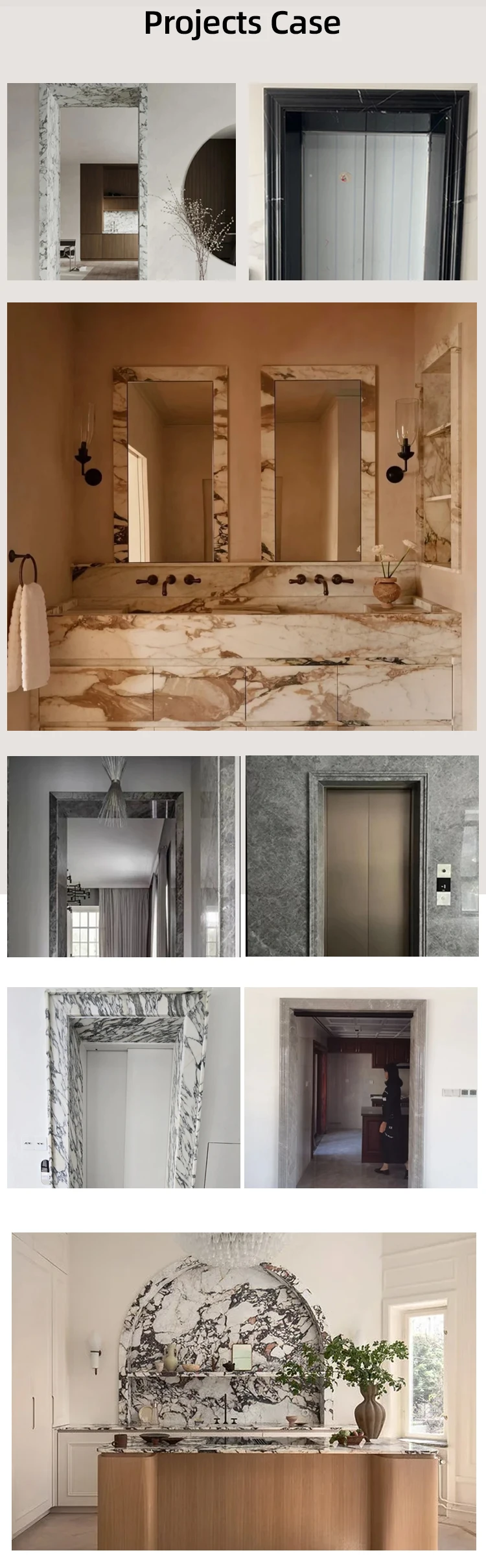 product portugal moca cream beige skirting moulding limestone baseboard honed modern for home decoration-8