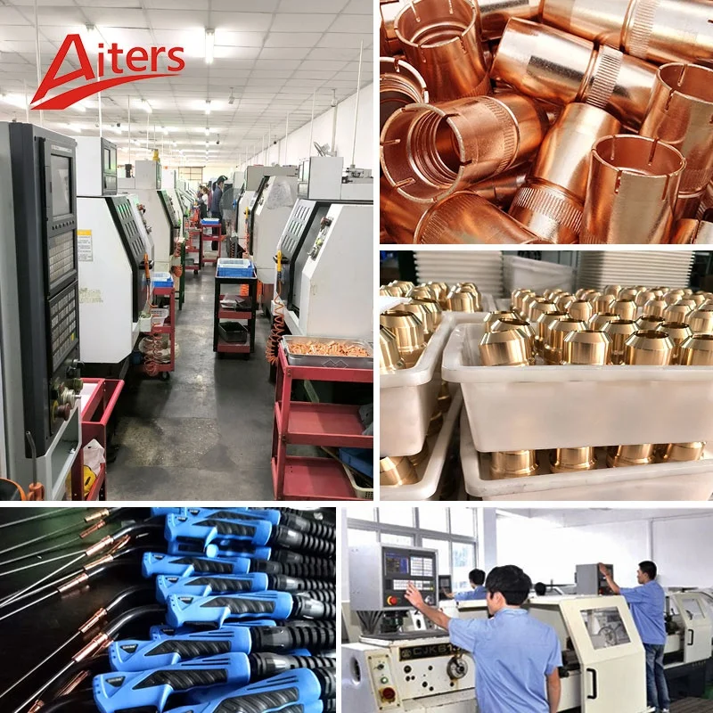 CO2 MAG Nozzle Compatible with European Series 24KD/25AK/36KD/501D Euro Welding Torch Gas Nozzle MIG CO2