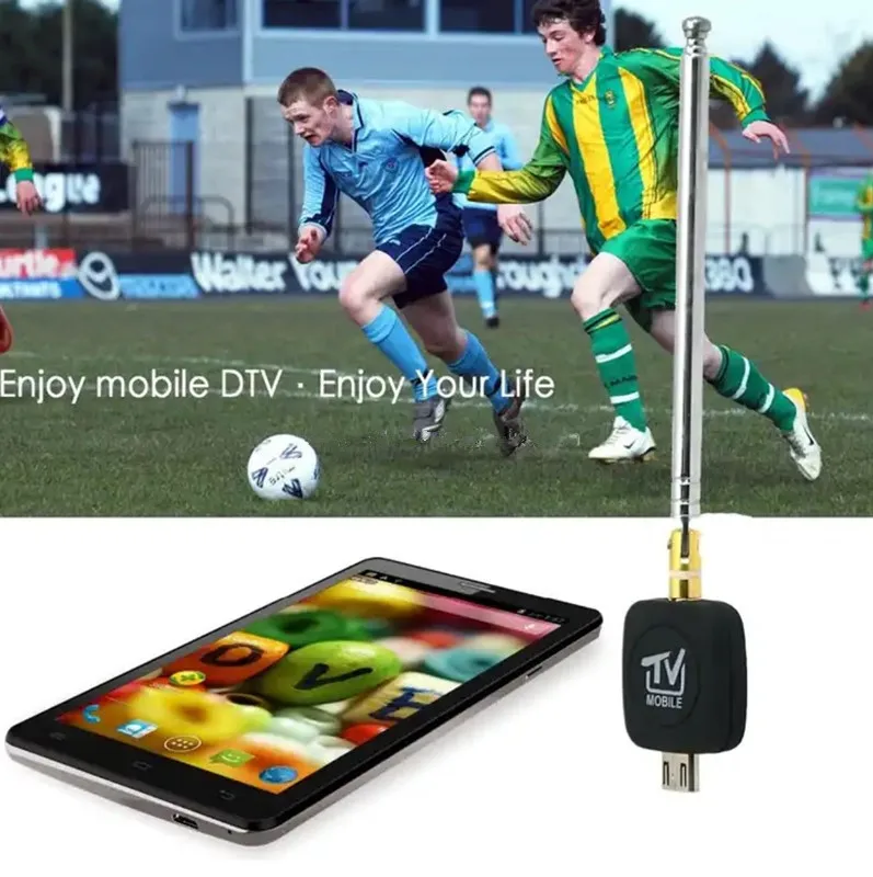 Tuner DVB-T Micro-USB Pour Android – SODIAL – Noir/Argent – Neuf