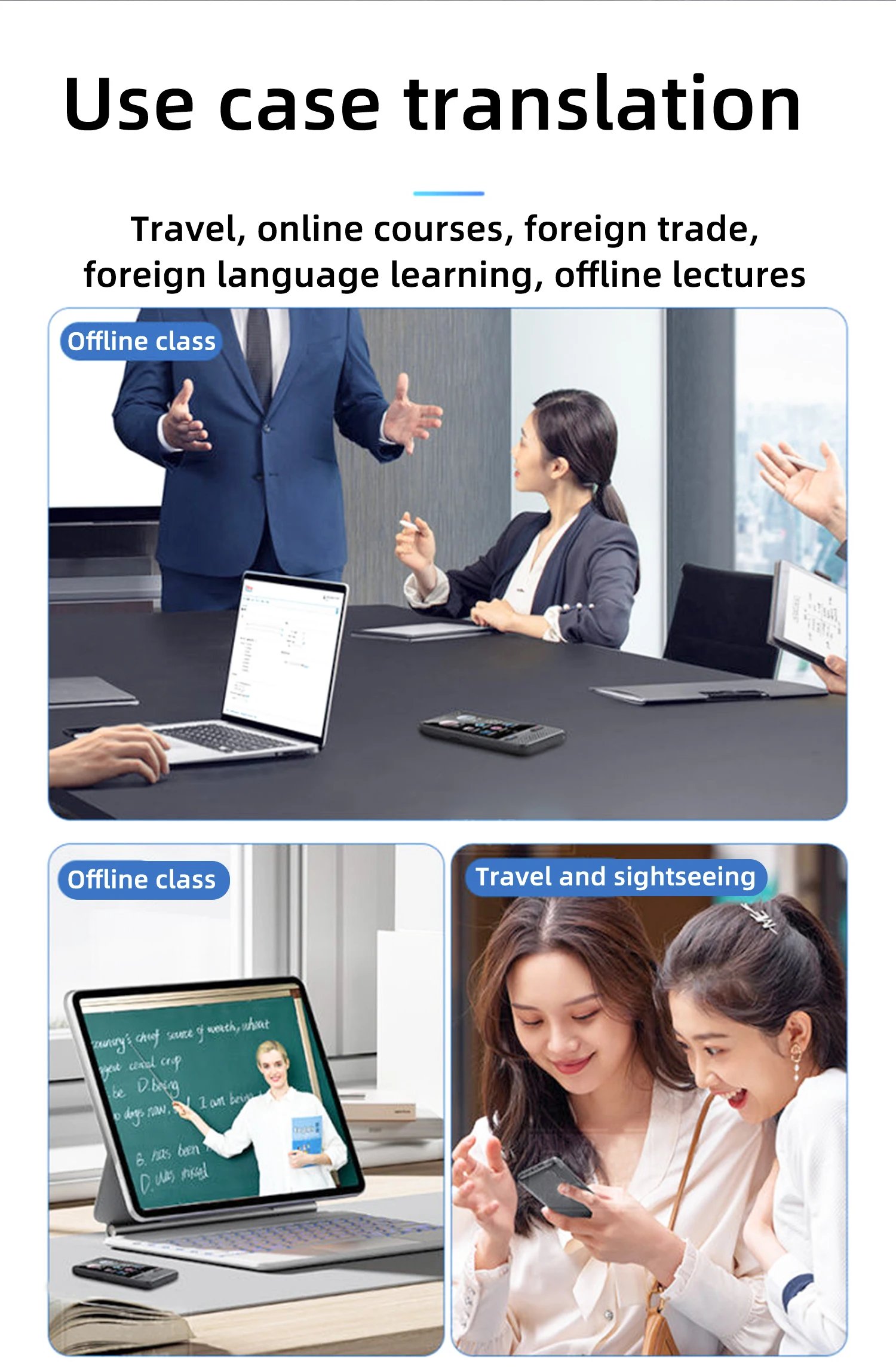 Translator Device with AI - Real Time Language Translation