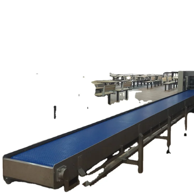 Modular Belt Conveyor Slat Belt Conveyor Plastic Flush Grid Belt Food Grade