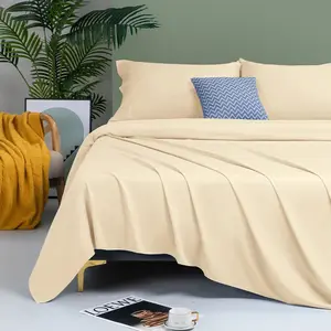 Premium 400 Thread Count Bamboo Cooling Fitted Sheet with Pillowcase
