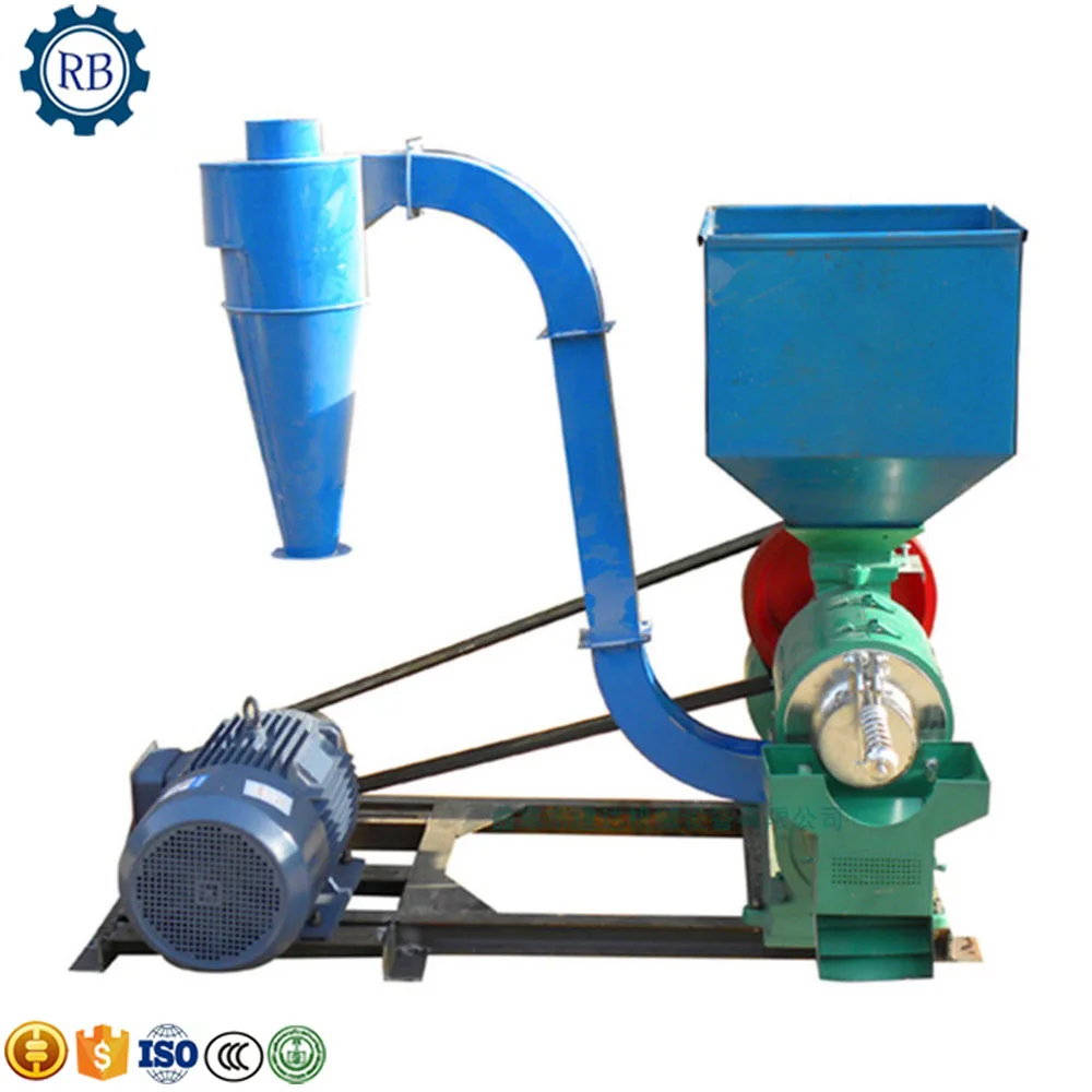 Factory Price Rice Mill Milling Machine Double Blower Rice Polisher Machine Grain Polishing Machine for Sale