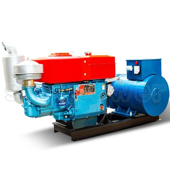 2kw 3kw 5kw 7.5kw 10kw 12kw 15kw 20kw diesel engine driven generator set