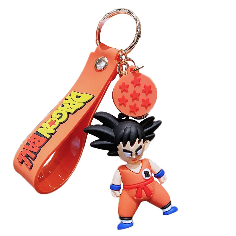 S477 Dragon Ball Keychain Trunks Son Silicone Doll