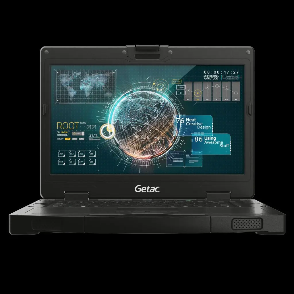 Getac S410 - Rugged Notebook for Inside and Outdoors 13th Generation I5 or I7 Processor, 14" Multi-touch.