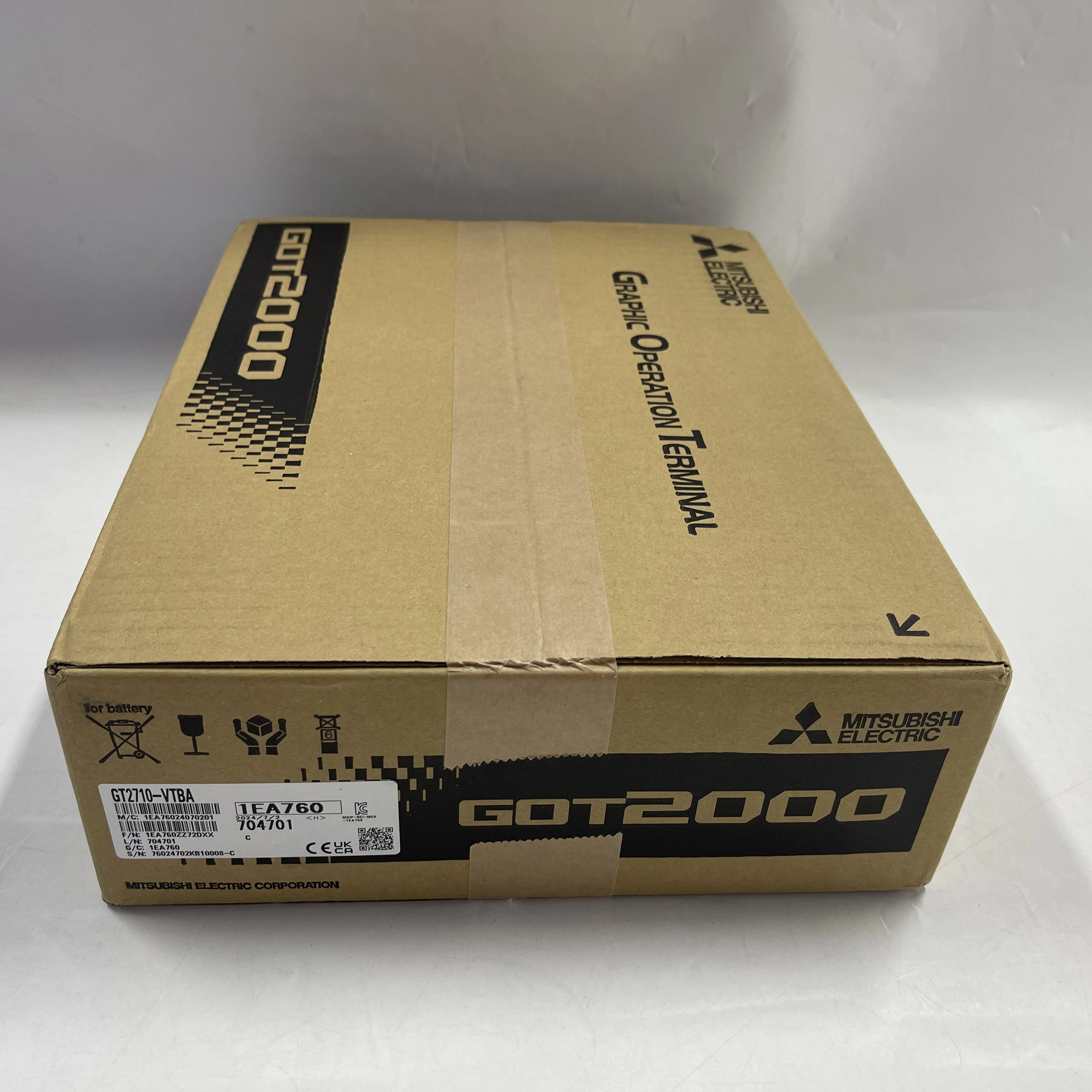 MITSUBISHI Graphic Operation Terminal GT2710-VTBA MITSUBISHI Graphic Operation Terminal GT2710-VTBA