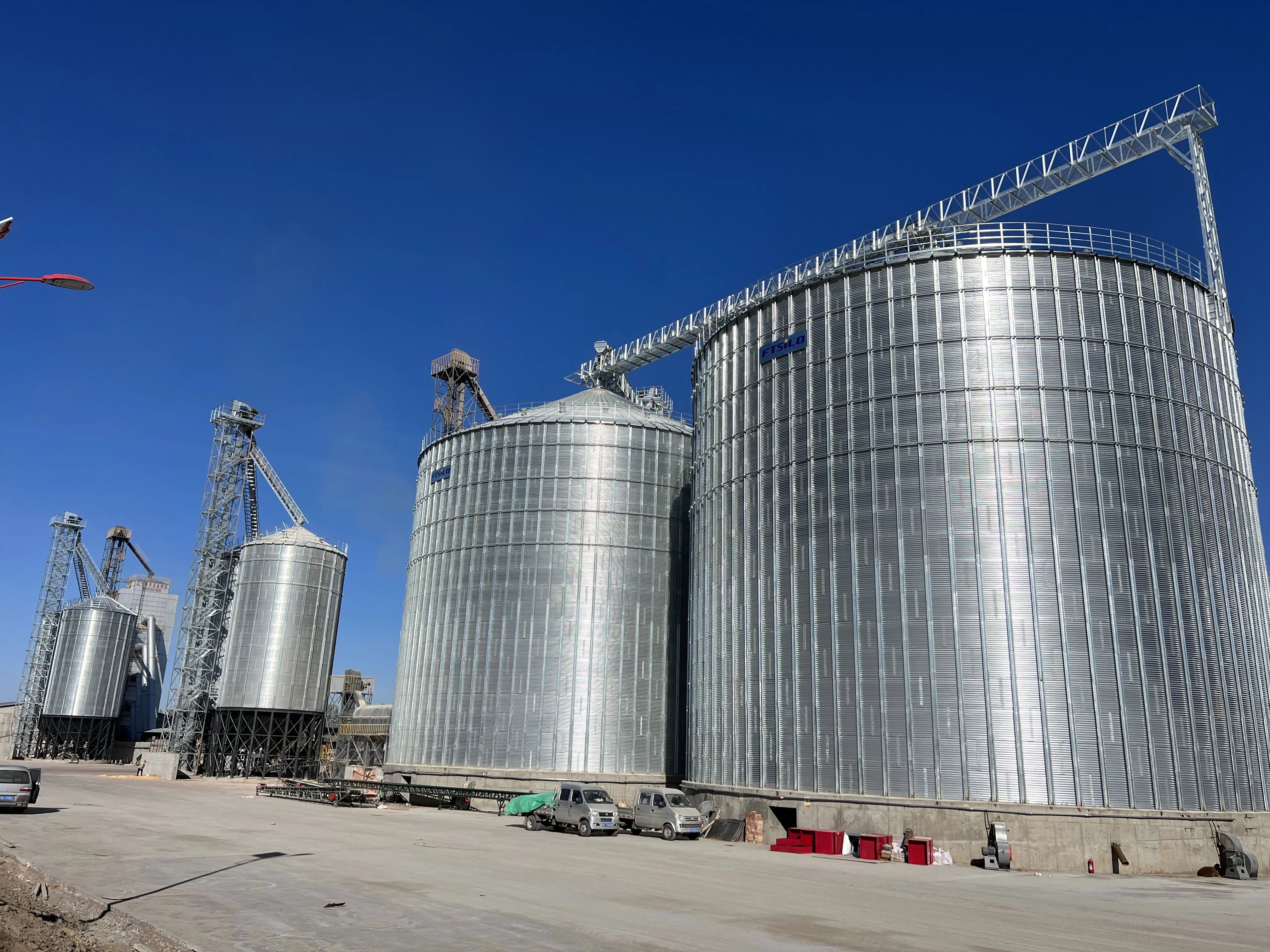 Small Rectangular Silo for Aeration Pad for Storage of Barite Beans Scale Corn and Grain-Competitive Prices