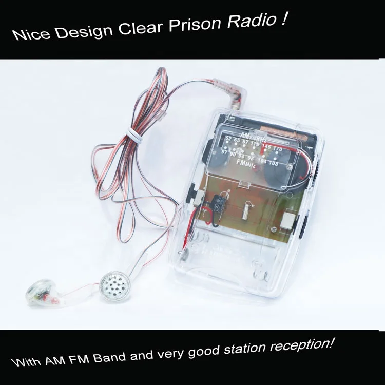 Retro Fortune Brand Factory Good Sound Quality Prison Radio Fm Am Hot Sell clear Radio
