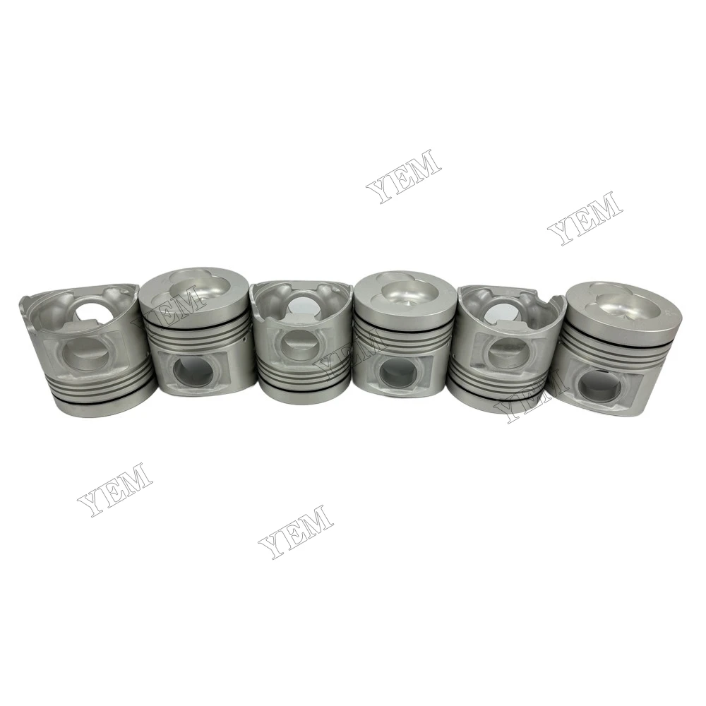 Piston Kit 13216-2100 13216-2470 Fit for Hino K13D Engine 2