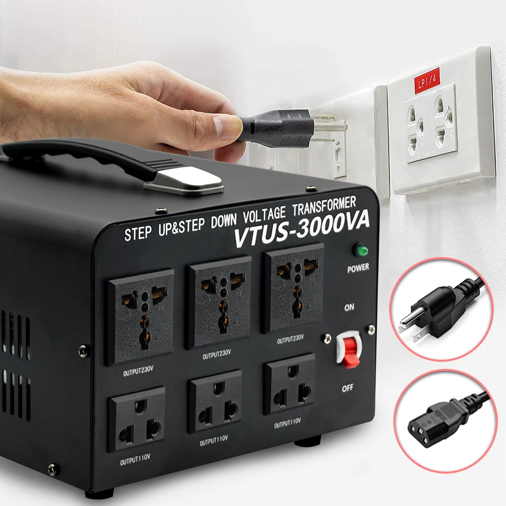 LVYUAN 3000W Step Up/down Transformer - Reliable Voltage
