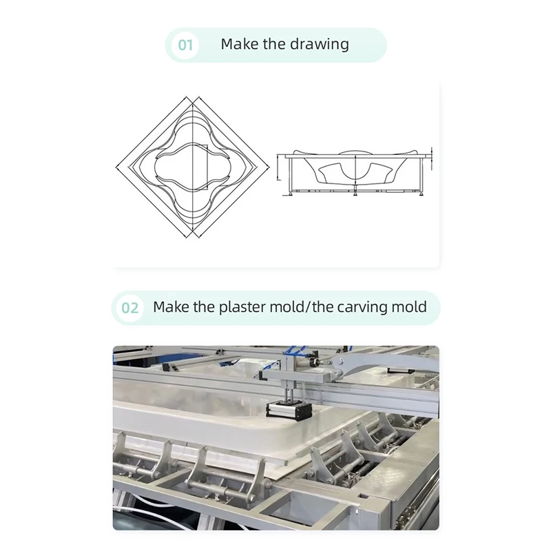 Modern Design Factory ODM Swim Spa Pool Mould Acrylic Swimming Pool Fiberglass Mold with OEM Service