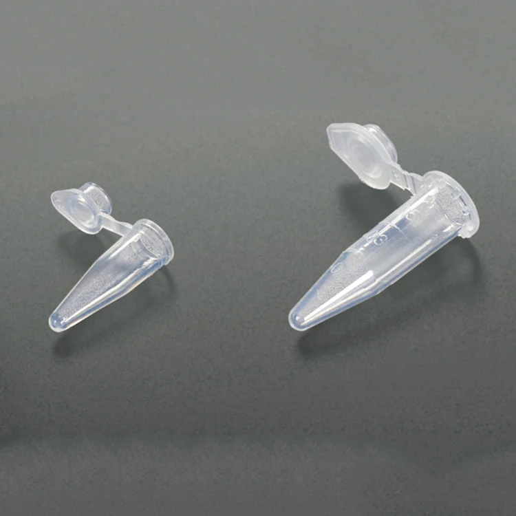 Одноразовая Пластиковая центрифуга 1,5 мл с крышкой